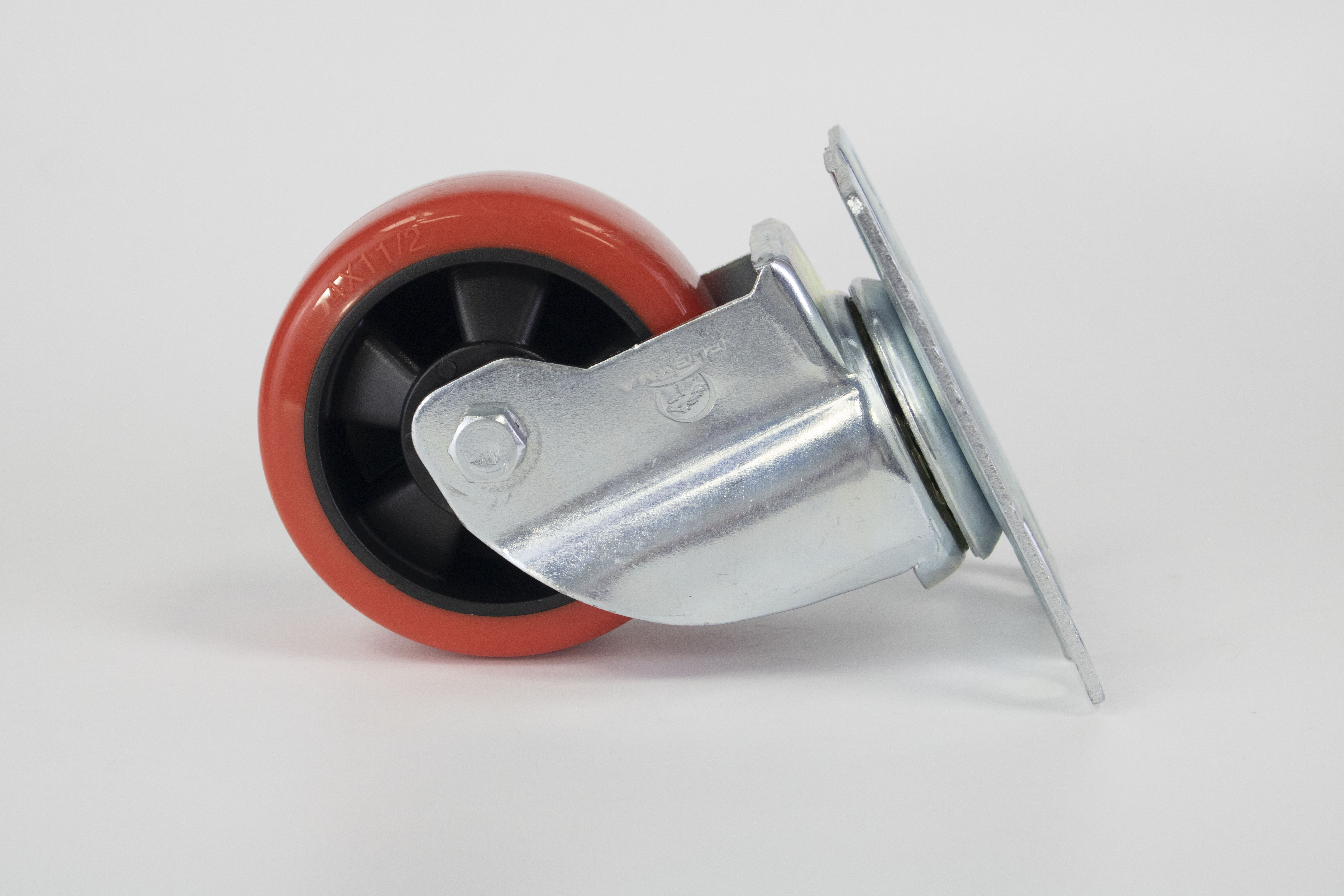 Bánh xe Pleyma PU - Xoay - 4Inch