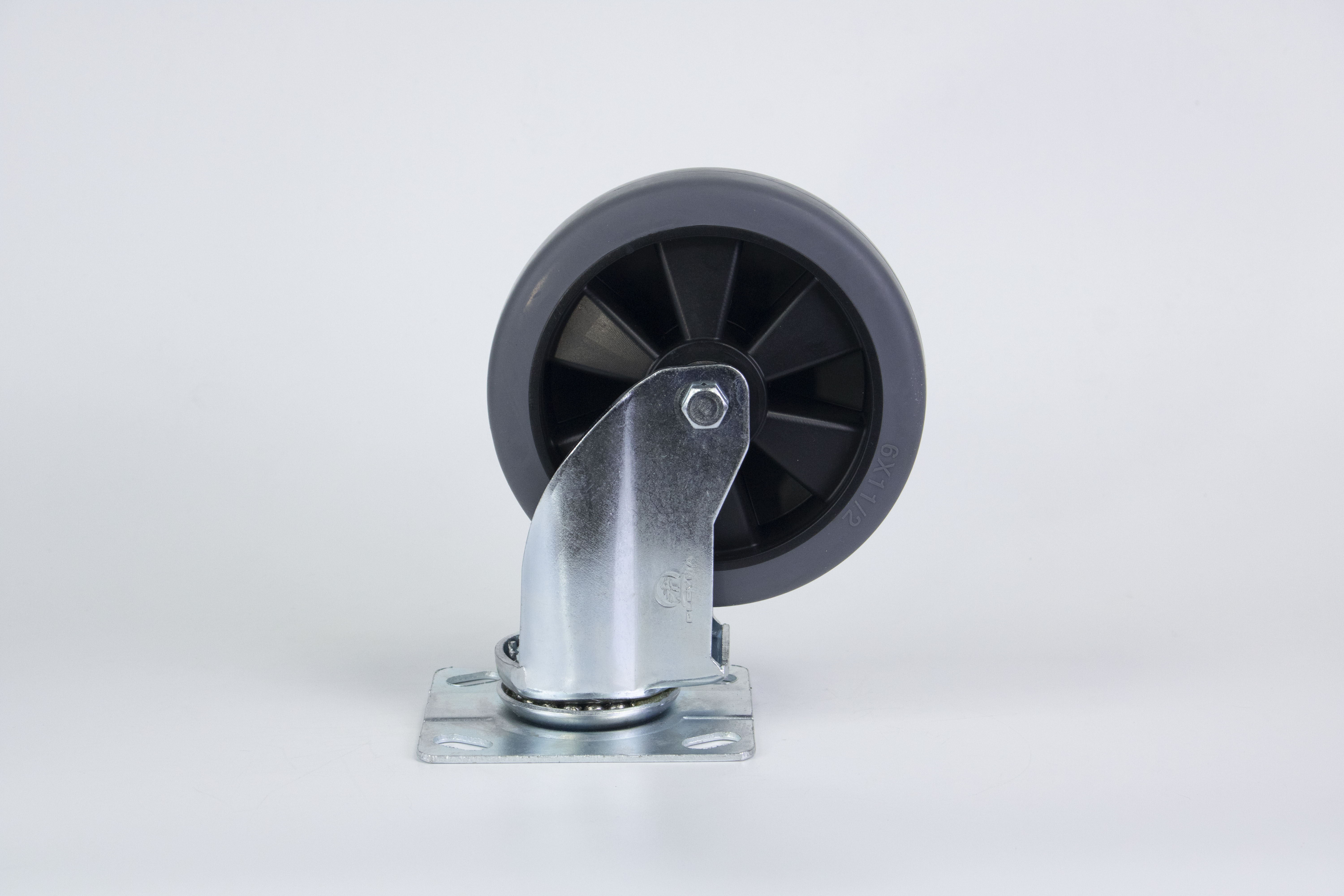 Bánh xe Pleyma TPR - Xoay - 6Inch