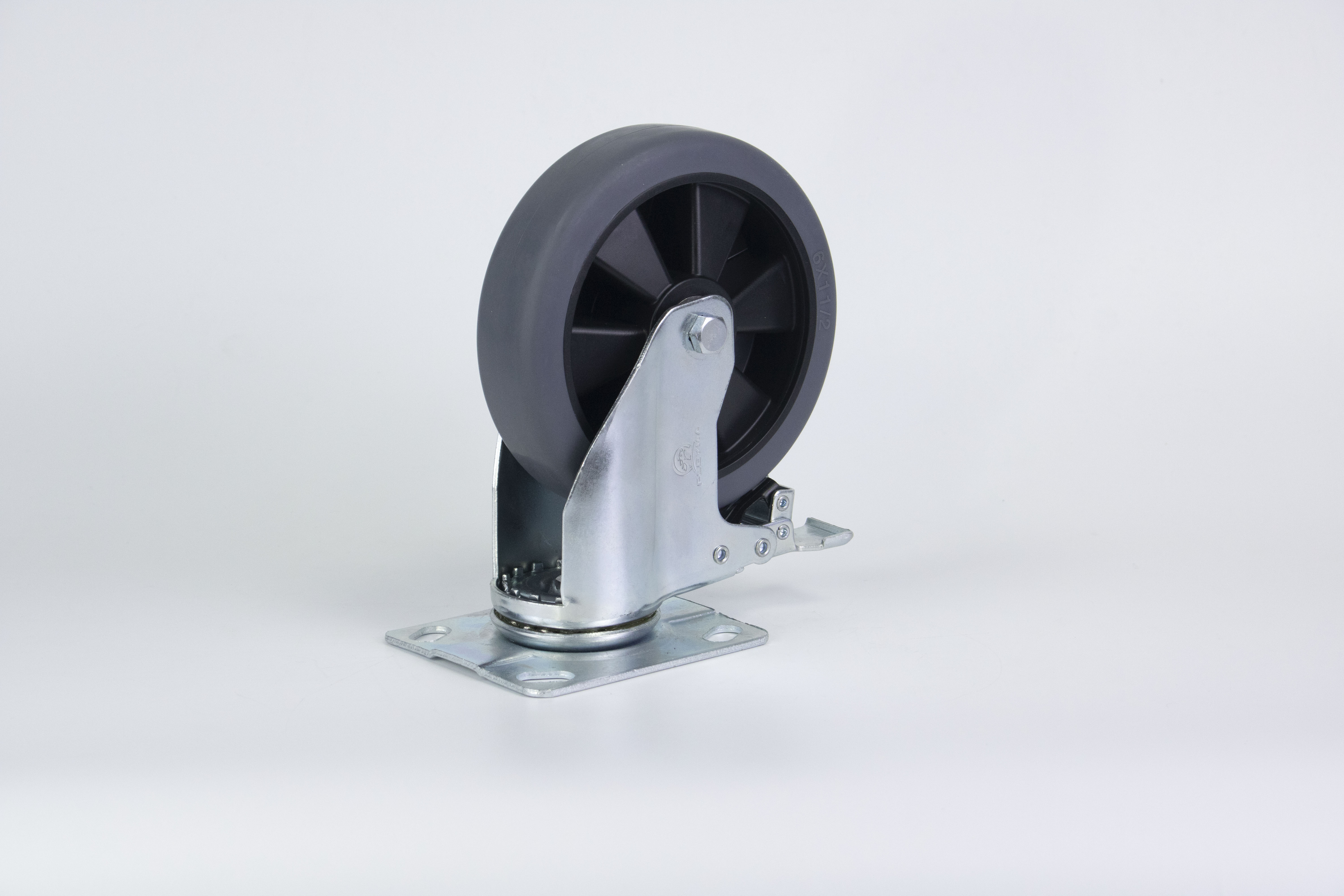 Bánh xe Pleyma PU - Cố định - 6Inch
