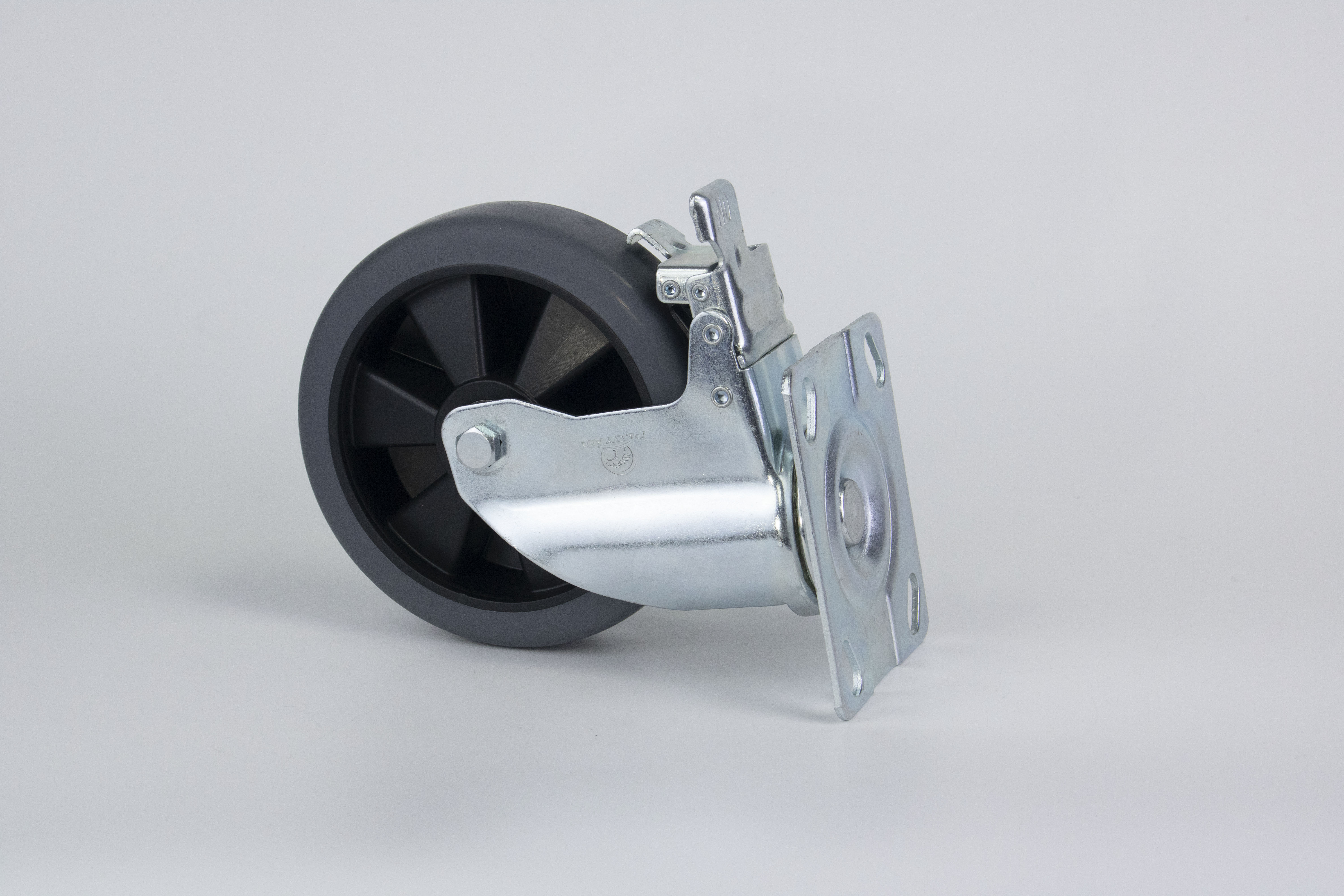 Bánh xe Pleyma PU - Cố định - 6Inch
